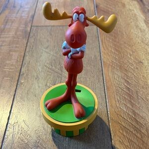 Bullwinkle J. Moose Ward Prods. Universal Leadworks Coin Bank